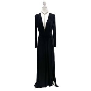 Maxi-length Spree Dress - Black